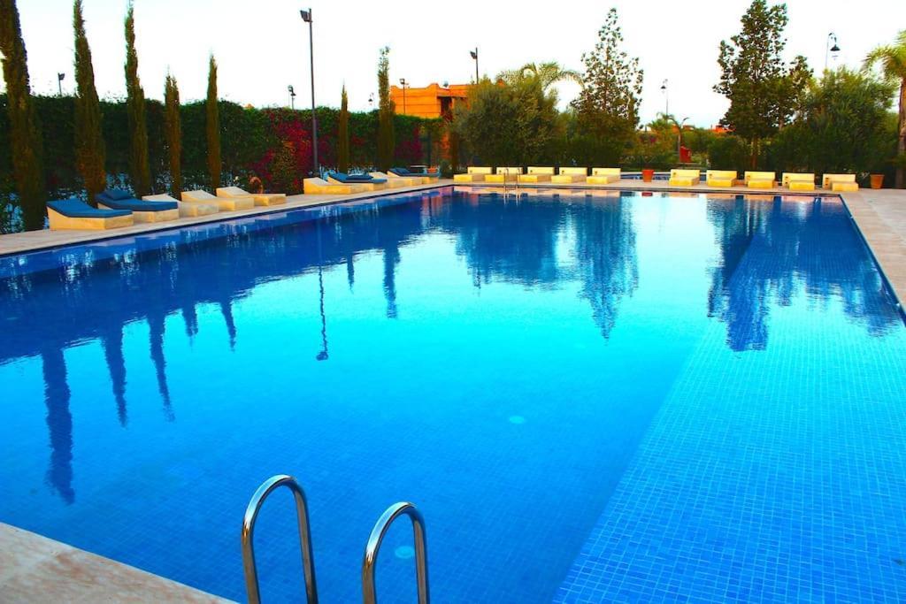 Avec Vue Sur L'atlas Et Piscine Apartamento Marrakesh
